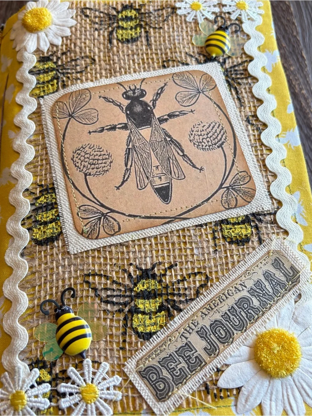 Handmade bee themed
